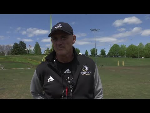 Head Coach Shawn Watson on Wofford football’s final practice of the spring