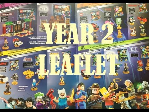 Lego Dimensions year 2 leaflet