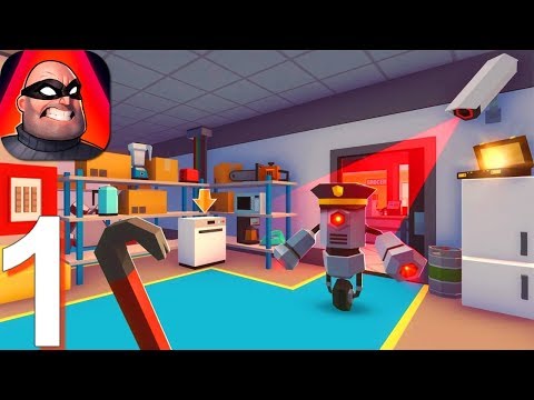 Robbery Madness - Robber Stealth FPS Loot Thief - Gameplay Walkthrough Part 1 (Android)