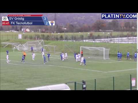 19.11.16 U17 SV Grödig - Tecnofutbol - 4:2  (2. Halbzeit / 85:48) am 19.11.2016 15:35