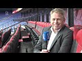 Pieter Smorenburg licht de jaarcijfers van Feyenoord toe