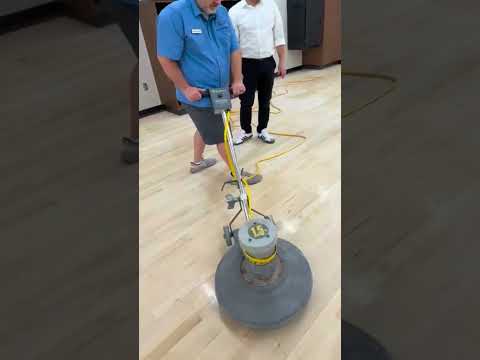 Bona SuperCourt AllStar Floor Finish Demo
