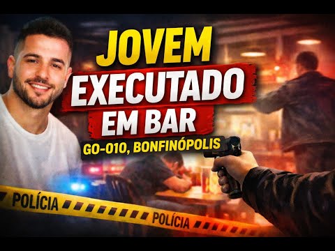 Jovem é EXECUTADO em Bar na GO-010, Bonfinópolis (GO)