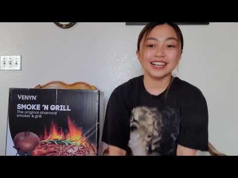 VENYN | PORTABLE CHARCOAL GRILL | UNBOXING