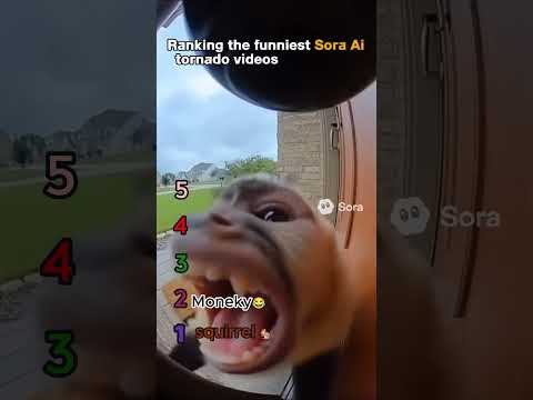 Ranking Sora 2 funny tornado videos #soraai #shorts #ranking