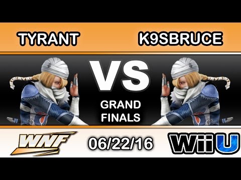 WNF 2.7 - NME | Tyrant (Sheik) Vs. NIPS | K9sbruce (Sheik) Grand Finals - Smash Wii U