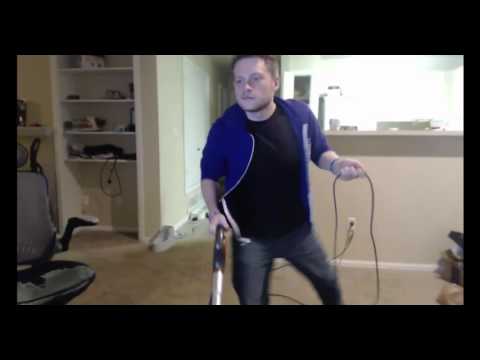 LoLGeranimo showing us how to vacuum