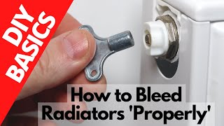 How to Bleed Radiators 