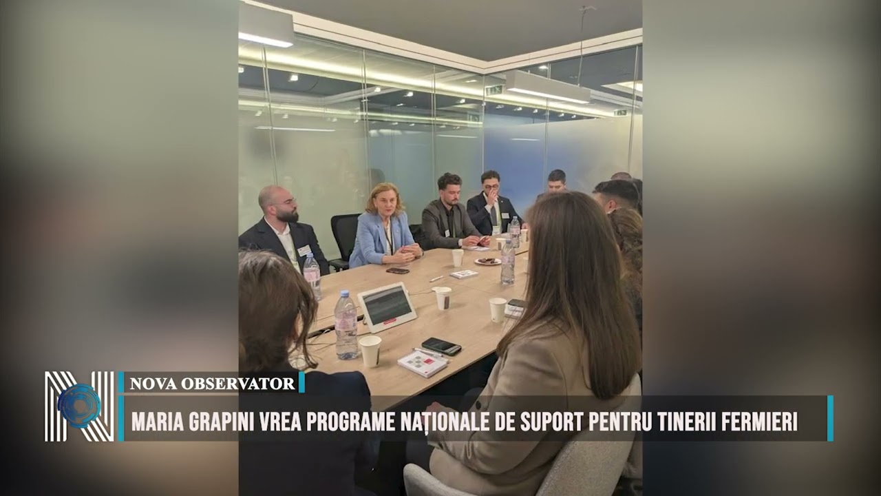 Maria Grapini vrea programe naționale de suport pentru tinerii fermieri