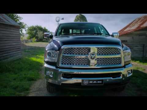 YouTube Video of the Ram Trucks Australia introduce the Legendary American Pickup