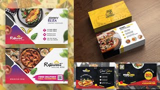 5+ Food Restaurant Business Card Photoshop Tutorial Part 1