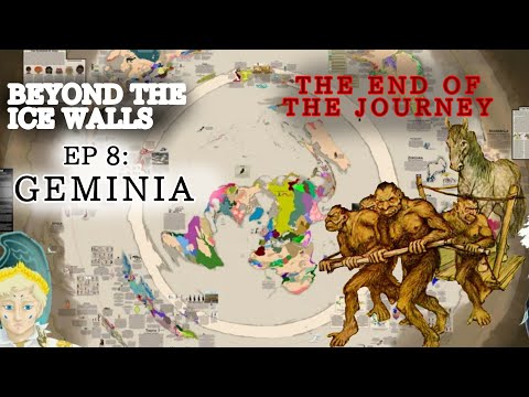 The world of BEYOND THE ICE WALLS FINALE: 8 The continent Geminia, Quiriva and Cibola(Final episode)