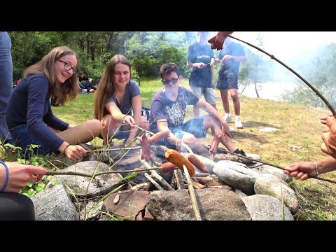 Picnic ad Aurigeno con i cresimandi di Losone (13.6.2020)