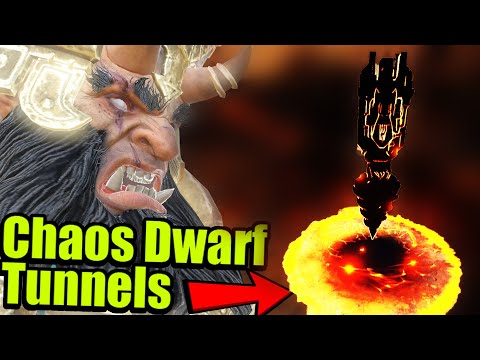 Chaos Dwarf Endgame Crisis Creates Tunnels to Zharr Naggarund in the Entire Campaign Map