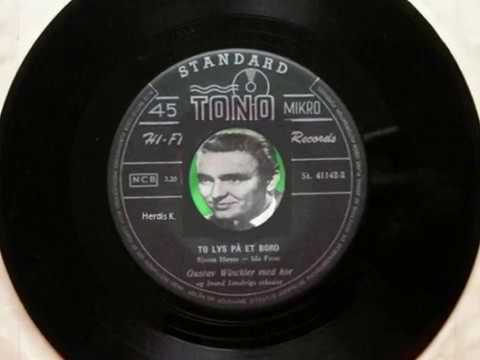 Gustav Winckler - To lys på et bord  -1960