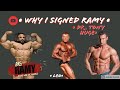 Podcast series #1 Tony Huge - about Why he signed Big Ramy and Dennis James, contract details,plans