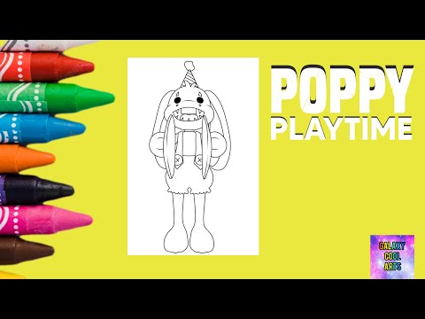 Bunzo Bunny Coloring Pages/Poppy Play Time Coloring Pages