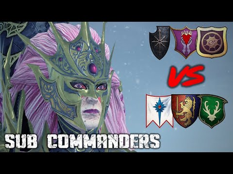 SUB COMMANDERS 3v3 - Total War Warhammer 2