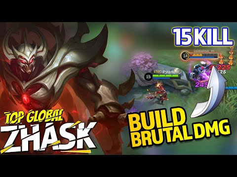 Zhask Instant Delete Enemies! - Top Global Zhask Mobile Legends
