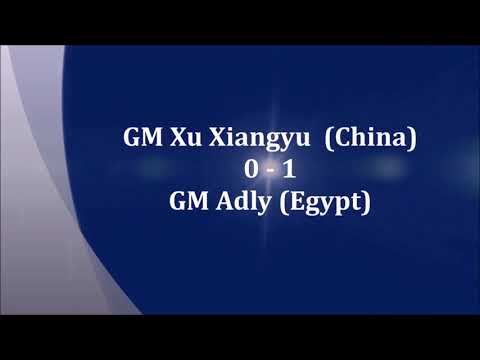 GM Xu Xiangyu (China) - GM Adly (Egypt) 5m + PGN