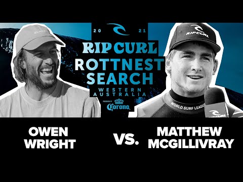 Owen Wright vs. Matthew Mcgillivray HEAT REPLAY Rip Curl Rottnest Search Round of 32