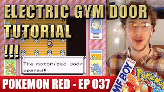 HOW TO USE THE SWITCHES TO OPEN THE DOOR IN LT SURGE ELECTRIC GYM - Pokémon Red Walkthrough Part 37