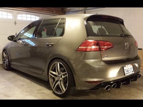 Maxton Design Rear Diffuser installation: MK7 Golf R
