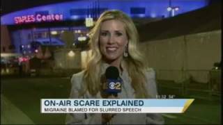 Reporter Serene Branson: Not a Stroke Just a Migraine (02.18.11) video