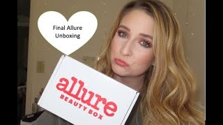 Allure unboxing for February 2021