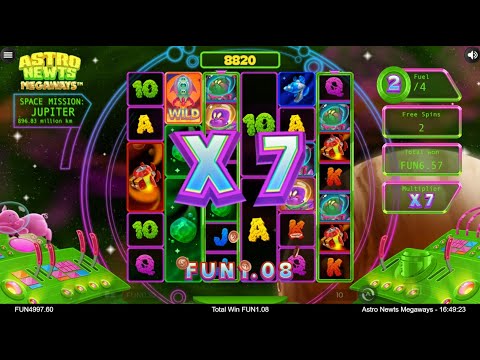 Astro Newts Megaways gameplay video