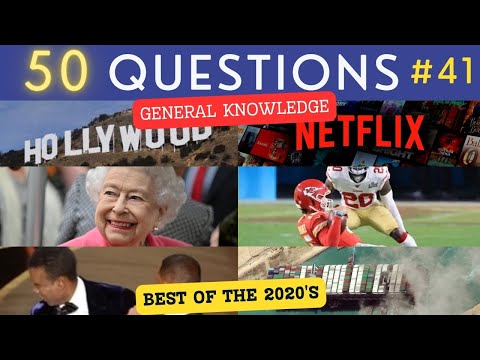 The General Knowledge Quiz #41 (BEST of 2020-2025) ¦ 50 Trivia Questions - Pub Quiz
