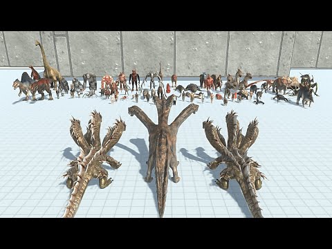 2 HYDRA WITH OLD HYDRA VS EVERY FACTION - Animal Revolt Battle Simulator