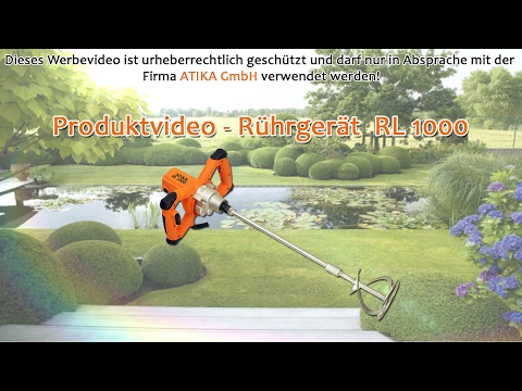 ATIKA Produktfilm - Rührgerät RL 1000
