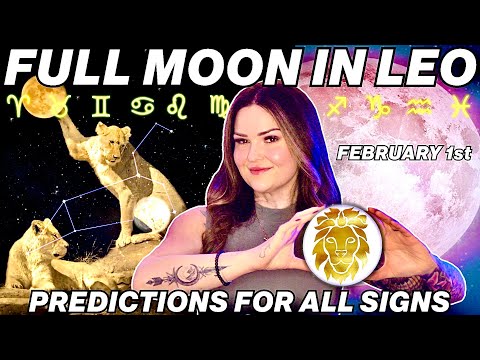 🔥 Full Moon in Leo February 2026 – Time to SHINE! All 12 Signs Horoscope