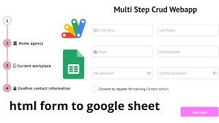 R1 | How to create a Multi-Step Form with Web Appscript