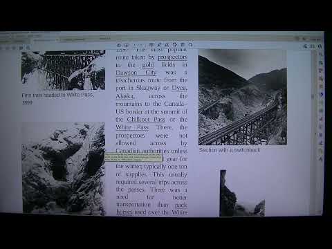 MongoTV_8847 - LOOKING AT GAMER PC HARDWARE - Part 512 - White Pass and Yokon Route - Railroad