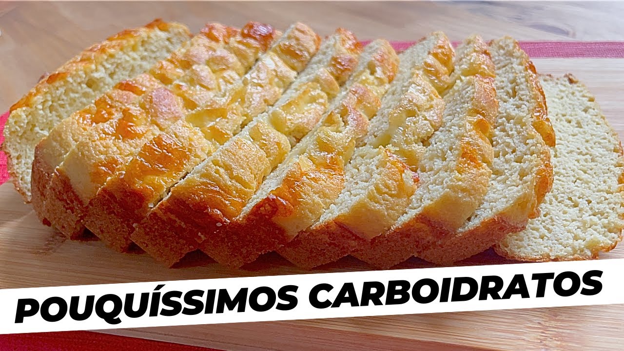 Maravilhoso! O MELHOR Pão Low Carb em Nova Versão SÓ 6 g de Carboidratos (o Pão Todo) 😍