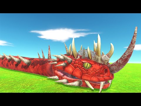 UPGRADED TITANOBOA VS ALL CREATURES ( DINOSAURS ) | BATTLE | ANIMAL REVOLT BATTLE SIMULATOR