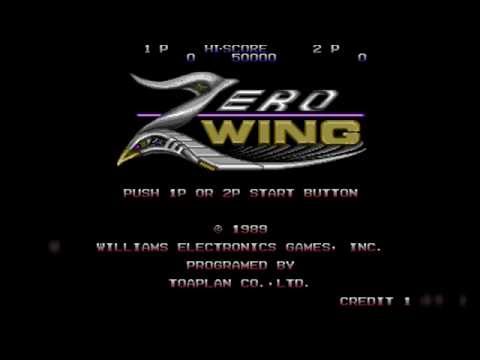 The Best of Retro VGM #93 - Zero Wing (Arcade) - Open Your Eyes (Stage 1)
