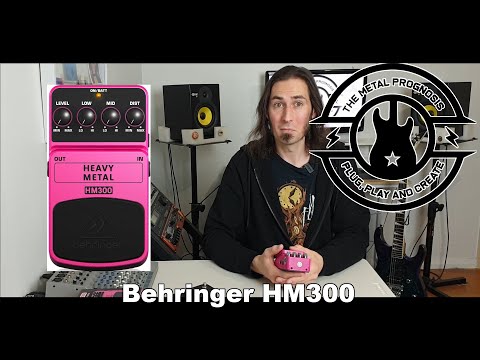 Обзор педали эффектов Behringer HM300