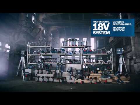 Bosch Akumuliatorinės skardos žirklės GNA 18V-16, be akumuliatoriaus ir kroviklio video
