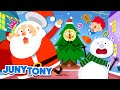 Hickory Dickory Dock Christmas | Decorate The Christmas Tree | Children's Christmas Song | JunyTony