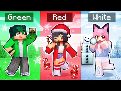 Aphmau - Playing With Only ONE COLOR In Minecraft!