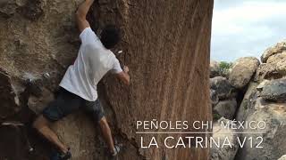 Video thumbnail of La Catrina, V12. Peñoles
