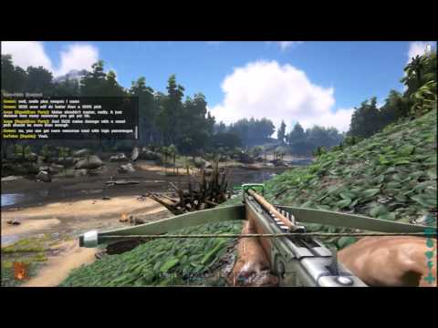 ARK: Survival Evolved:(Dad-tribe) PUNCH BIG DAD IN THE NUTZZZ