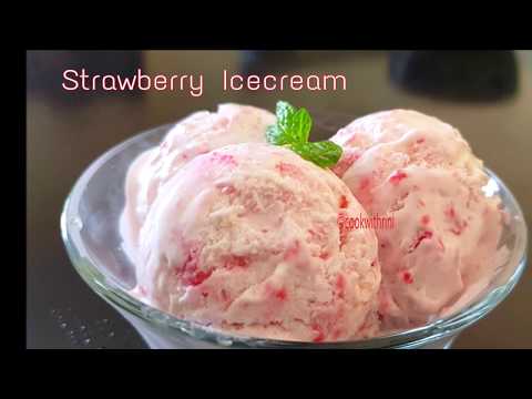 Strawberry icecream