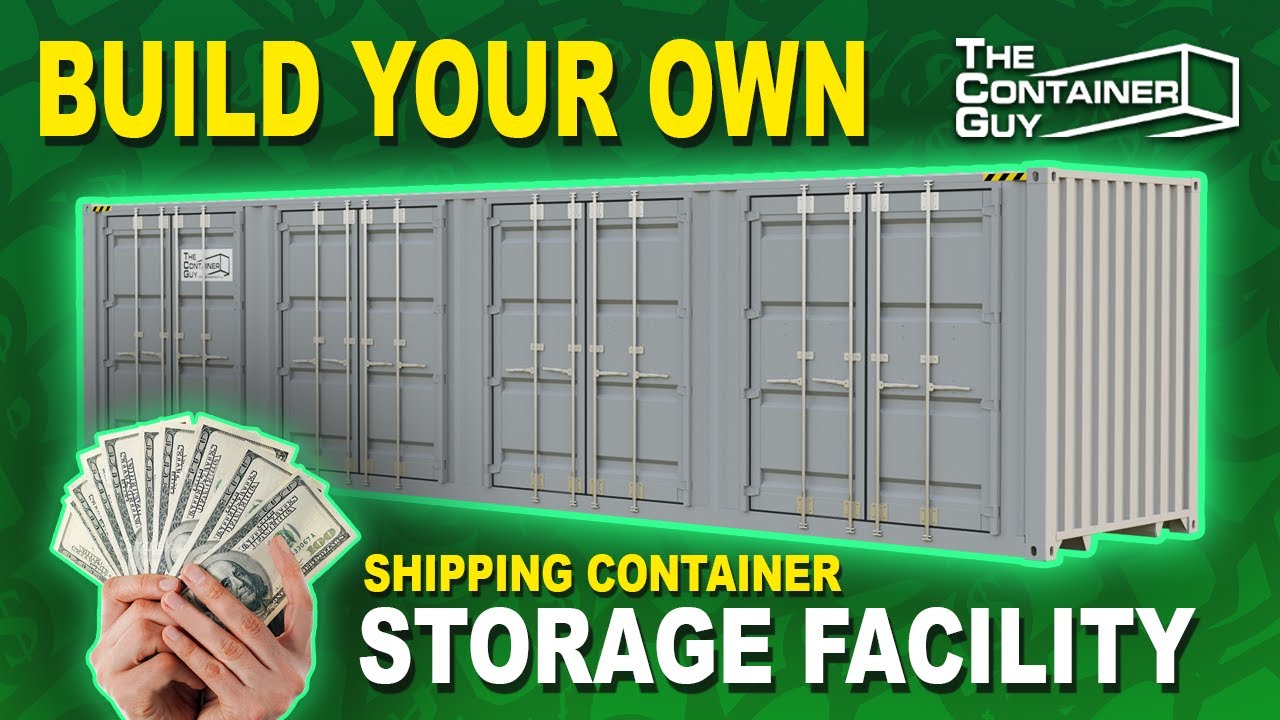 Using Shipping Containers as Self-Storage Facilities - Passive Income
