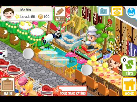 restaurant story android storm8 id