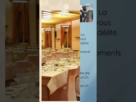 Hôtel - Restaurant de la Cigogne - Klicken, um das Video zu öffnen