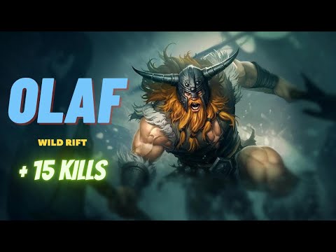 A BREATHABLE MATCH WITH OLAF WILD RIFT  GAMEPLAY